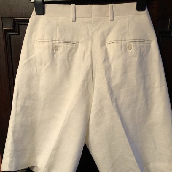 AFAZZY New York men's W32 White linen - Picture 4 of 9